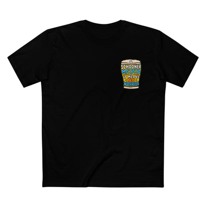 A Schoona Matata Tee — “A Schoona Matata, It Means No Worries” Beer T‑Shirt
