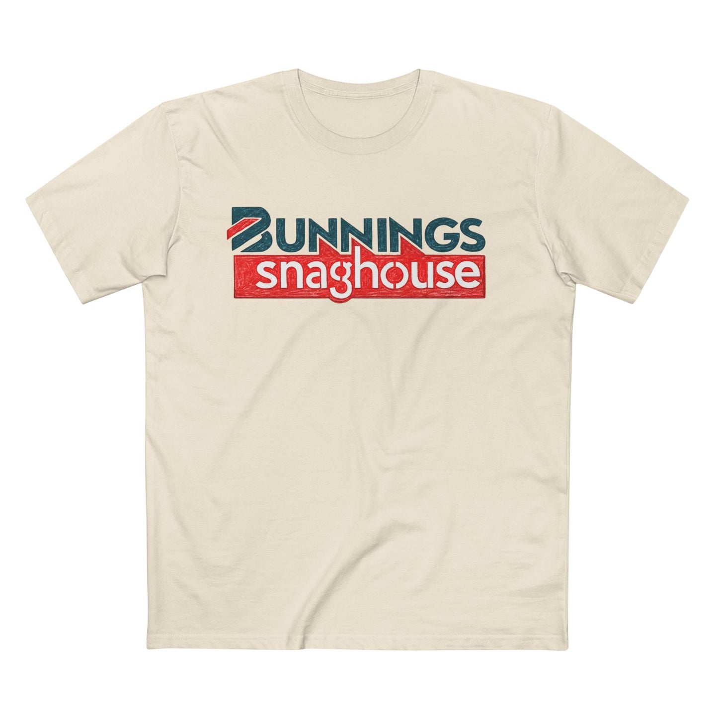 Bunnings Snaghouse T‑Shirt — Bunnings Warehouse Parody Tee