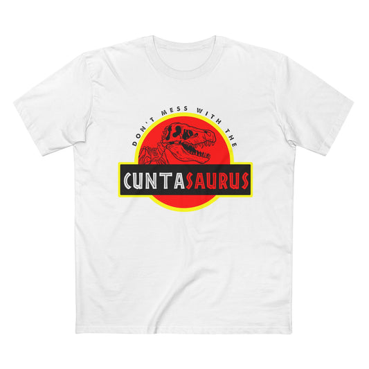 Cuntasaurus Retro Dino Graphic Tee — Don’t Mess With a Cuntasaurus