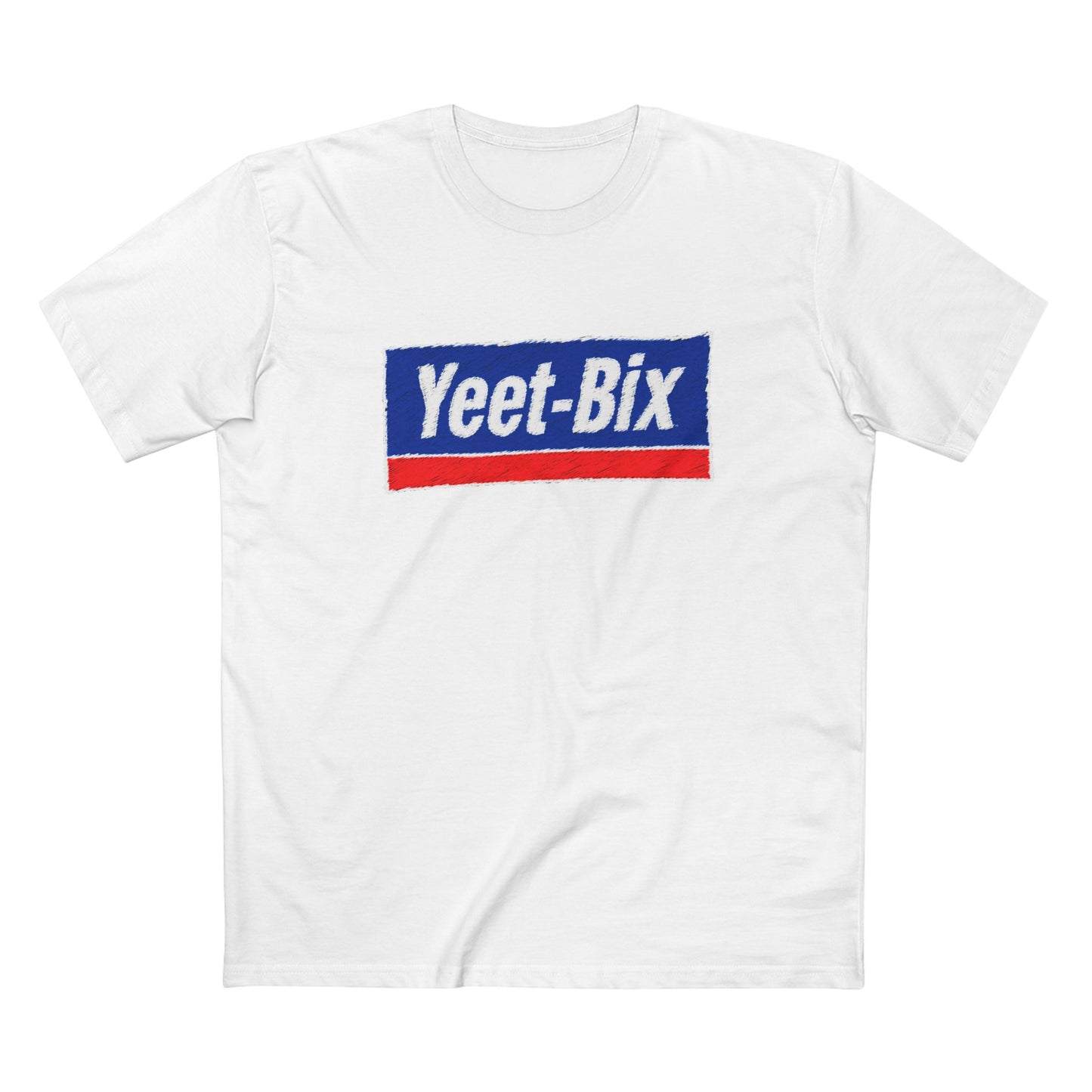 Yeet-Bix Graphic Tee — Retro Parody Cereal Logo T-Shirt