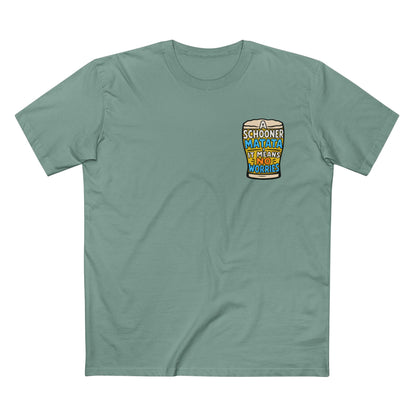 A Schoona Matata Tee — “A Schoona Matata, It Means No Worries” Beer T‑Shirt
