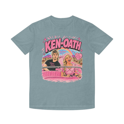 Ken-Oath Retro Pink — Oversized Pop Art Graphic Women's T-Shirt