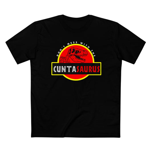 Cuntasaurus Retro Dino Graphic Tee — Don’t Mess With a Cuntasaurus