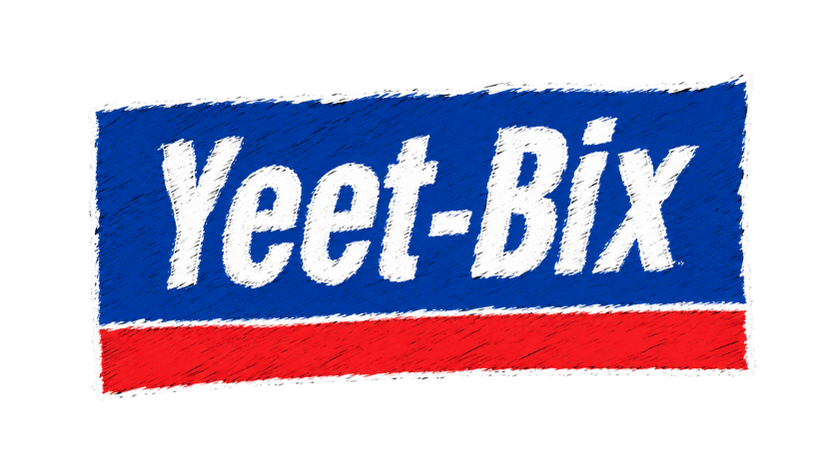 Yeet-Bix Graphic Tee — Retro Parody Cereal Logo T-Shirt