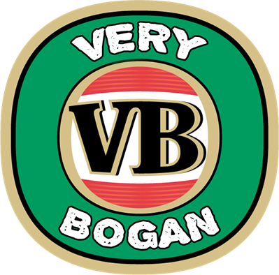 Stubby Cooler — "Very Bogan" VB Logo Can Cooler
