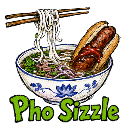 Stubby Cooler - Pho Sizzle Noodle Bowl Can Cooler