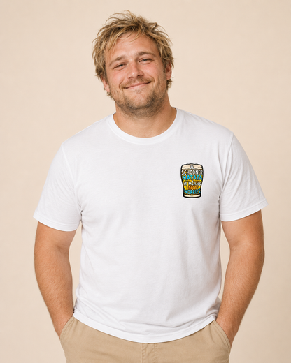 A Schoona Matata Tee — “A Schoona Matata, It Means No Worries” Beer T‑Shirt