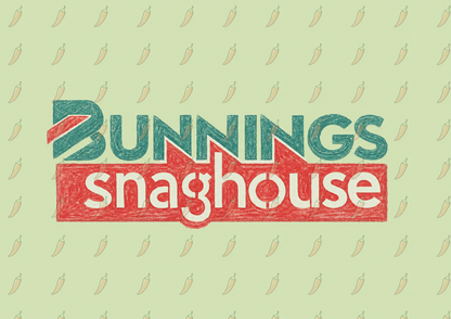 Bunnings Snaghouse Women's T-Shirt — Retro Hardware Logo Tee