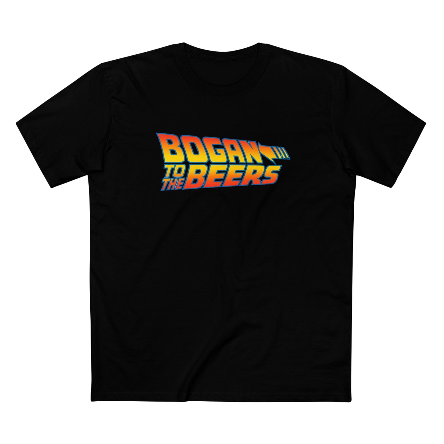 Bogan to the Beers Tee – Back to the Future Parody Tee