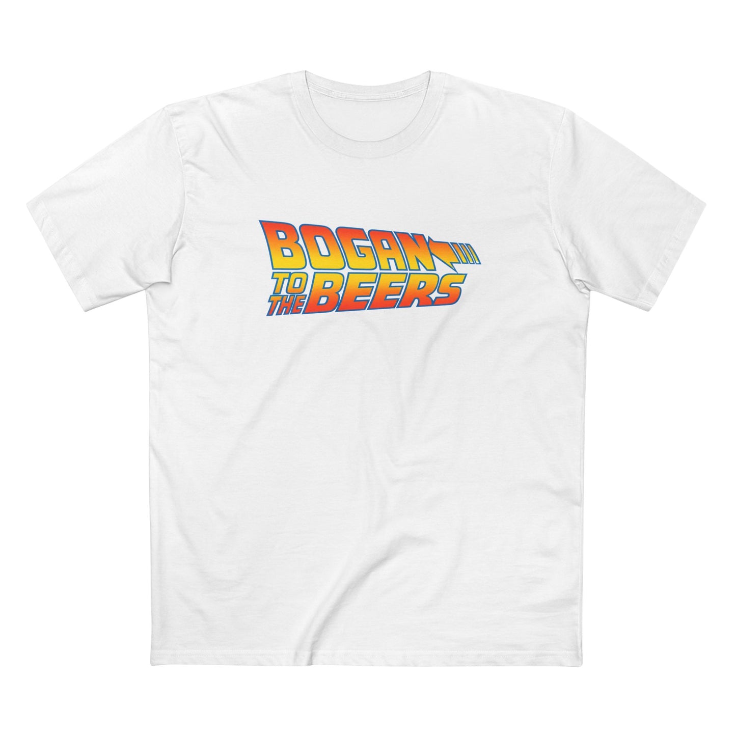 Bogan to the Beers Tee – Back to the Future Parody Tee