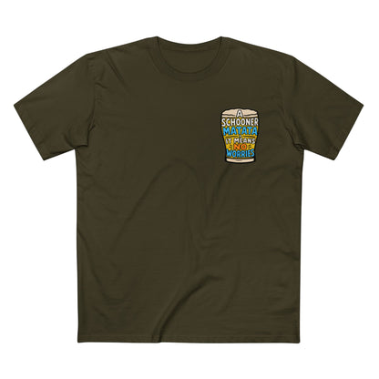 A Schoona Matata Tee — “A Schoona Matata, It Means No Worries” Beer T‑Shirt