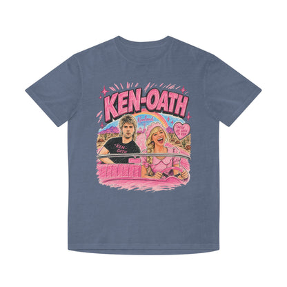 Ken-Oath Retro Pink — Oversized Pop Art Graphic Women's T-Shirt