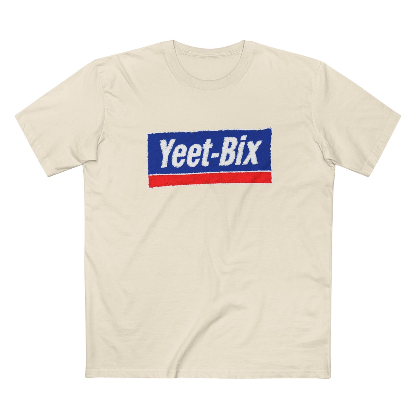 Yeet-Bix Graphic Tee — Retro Parody Cereal Logo T-Shirt