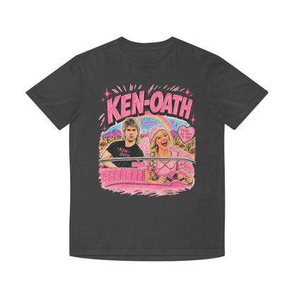 Ken-Oath Retro Pink — Oversized Pop Art Graphic Women's T-Shirt