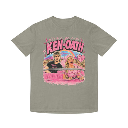 Ken-Oath Retro Pink — Oversized Pop Art Graphic Women's T-Shirt